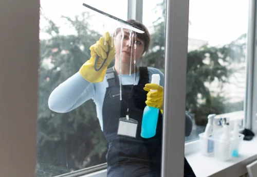 Nettoyage de vitres intérieures et extérieures à la Ferté Macé